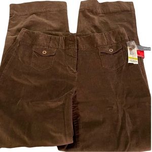 Style&Co. Wide Leg Corduroy Pants size 14